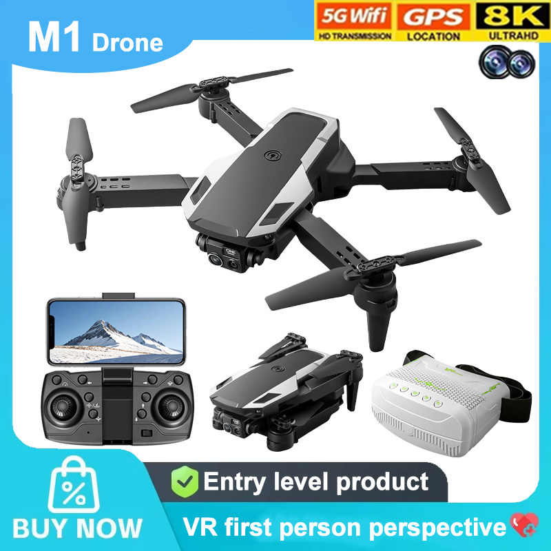 Kids Outdoor Videos - M1 Foldable Drone HD Camera Optical