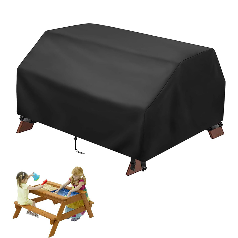 Kids Outdoor Activity Table - Kids Picnic Table Cover Waterproof Sand