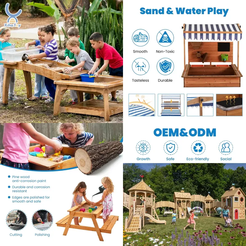 Kids Outdoor Activity Table - 2026 Kindergarten Water Outlet Table Outdoor