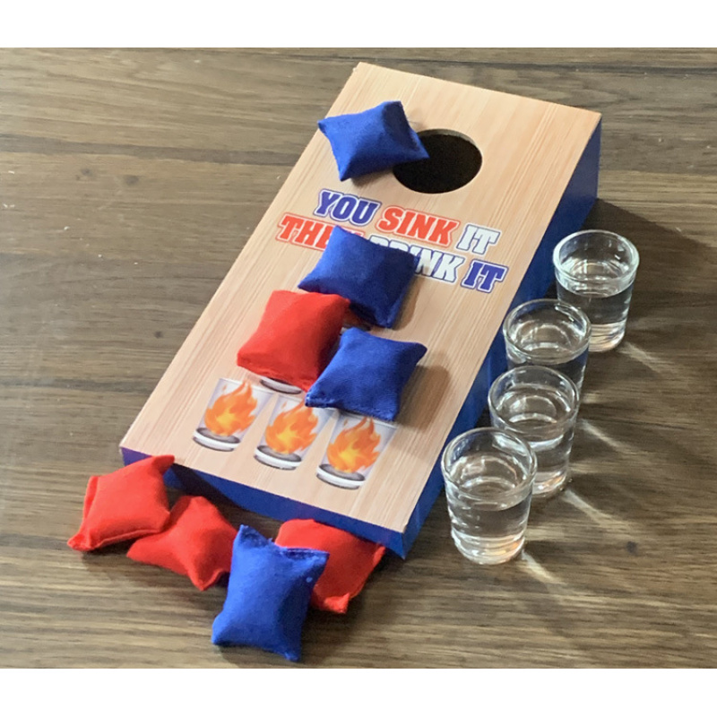 Kids Outdoor Garden Set - 1 Set Wooden Throwing Game Board