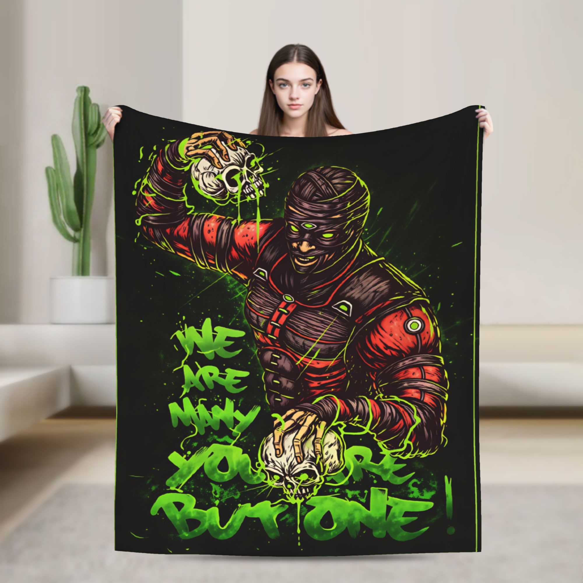 Kids Outdoor Games Ideas - Combat Role 3D Print Plush Blanket