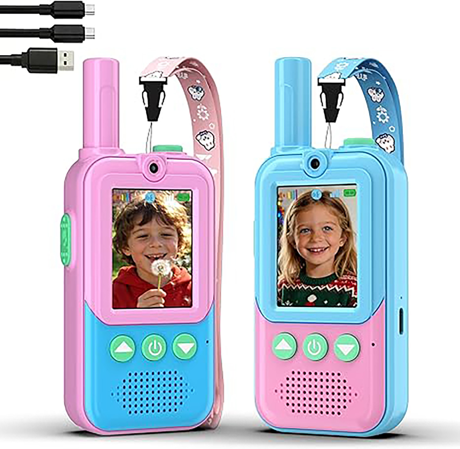 Kids Outdoor Videos - Rechargeable Kids Video Walkie Talkies 2