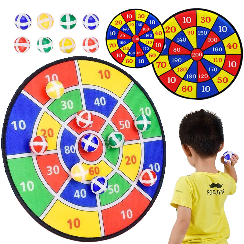 Kids Outdoor Dome - Children Target Dart Plate Sticky Ball