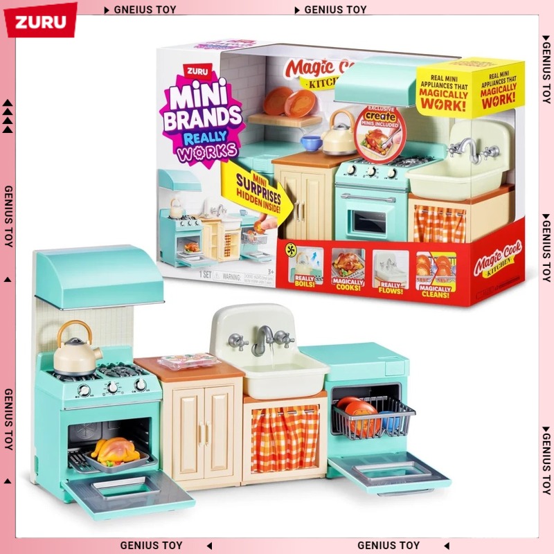 Kids Outdoor Kitchen - Zuru Mini Brands Magic Cook Kitchen