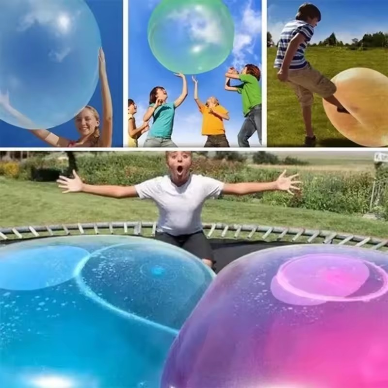 Kids Outdoor Dome - Children Outdoor Toys Bubble Ball Inflatable