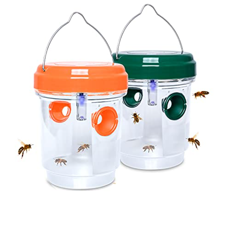 Bug Catching Kit - Solar Wasp Traps Hanging Yellow Jacket