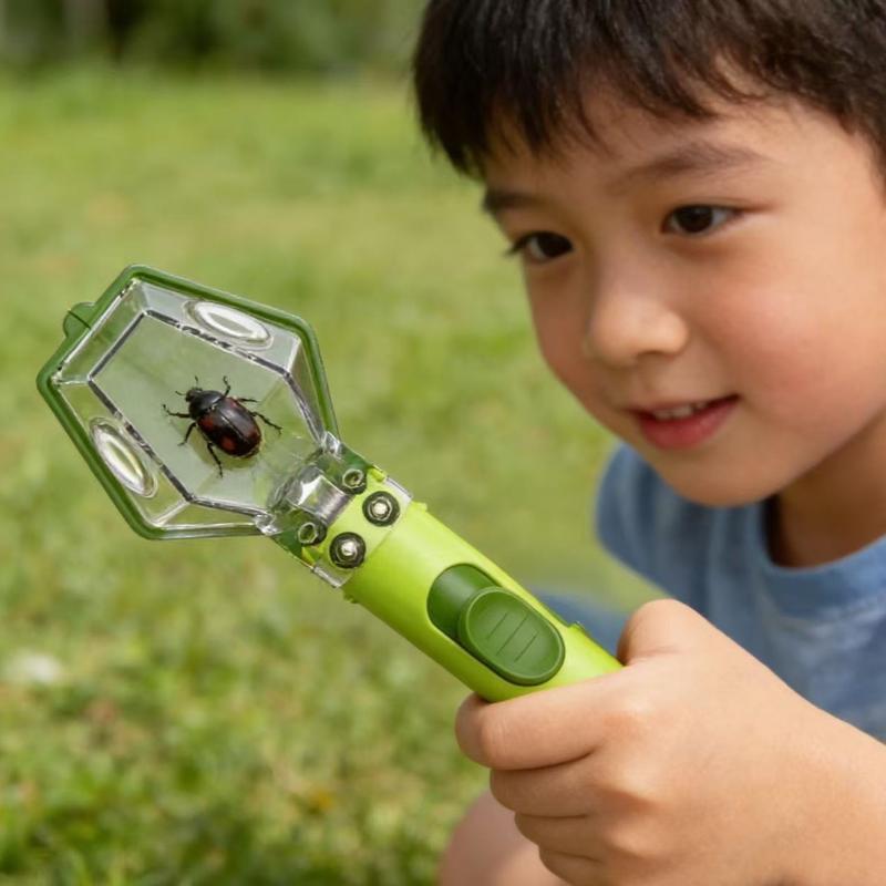 Kids Outdoor Nature Toys - Kids Viewer Magnifier Bug Catcher Viewer