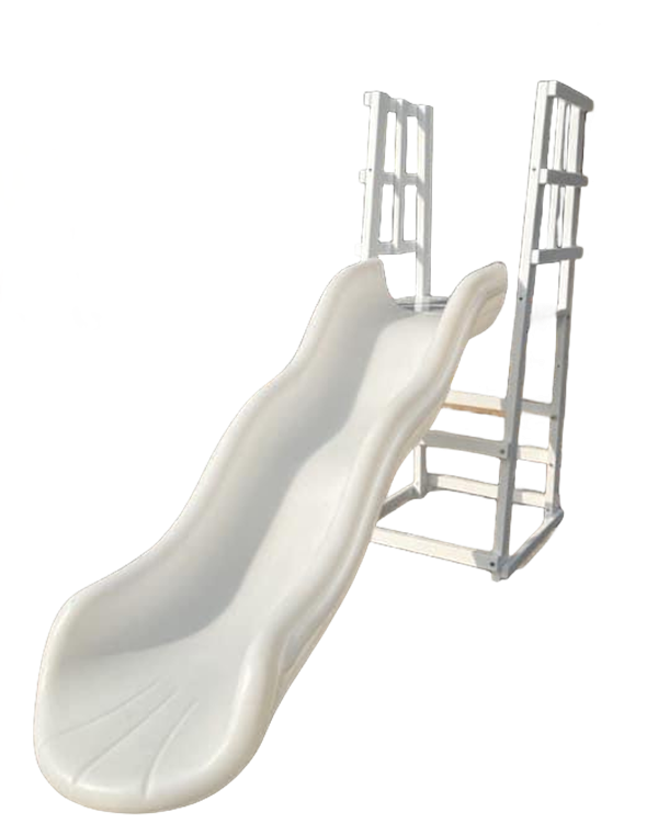 Kids Outdoor Garden Set - Hot Sale White Double Slide Indoor