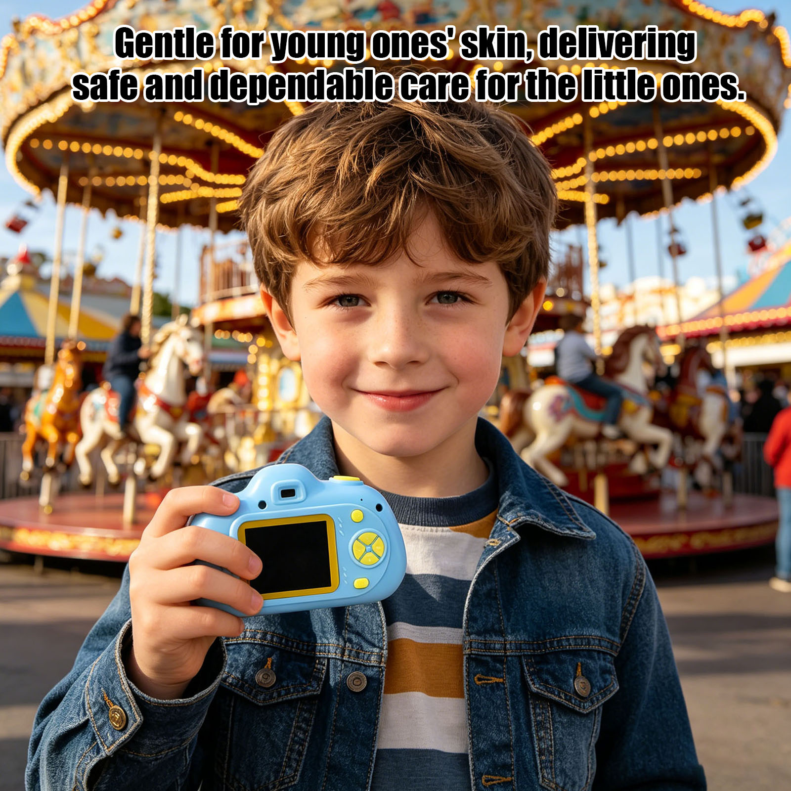 Kids Outdoor Videos - Cute Cartoon Photo Cameras 2.0-Inch TFT