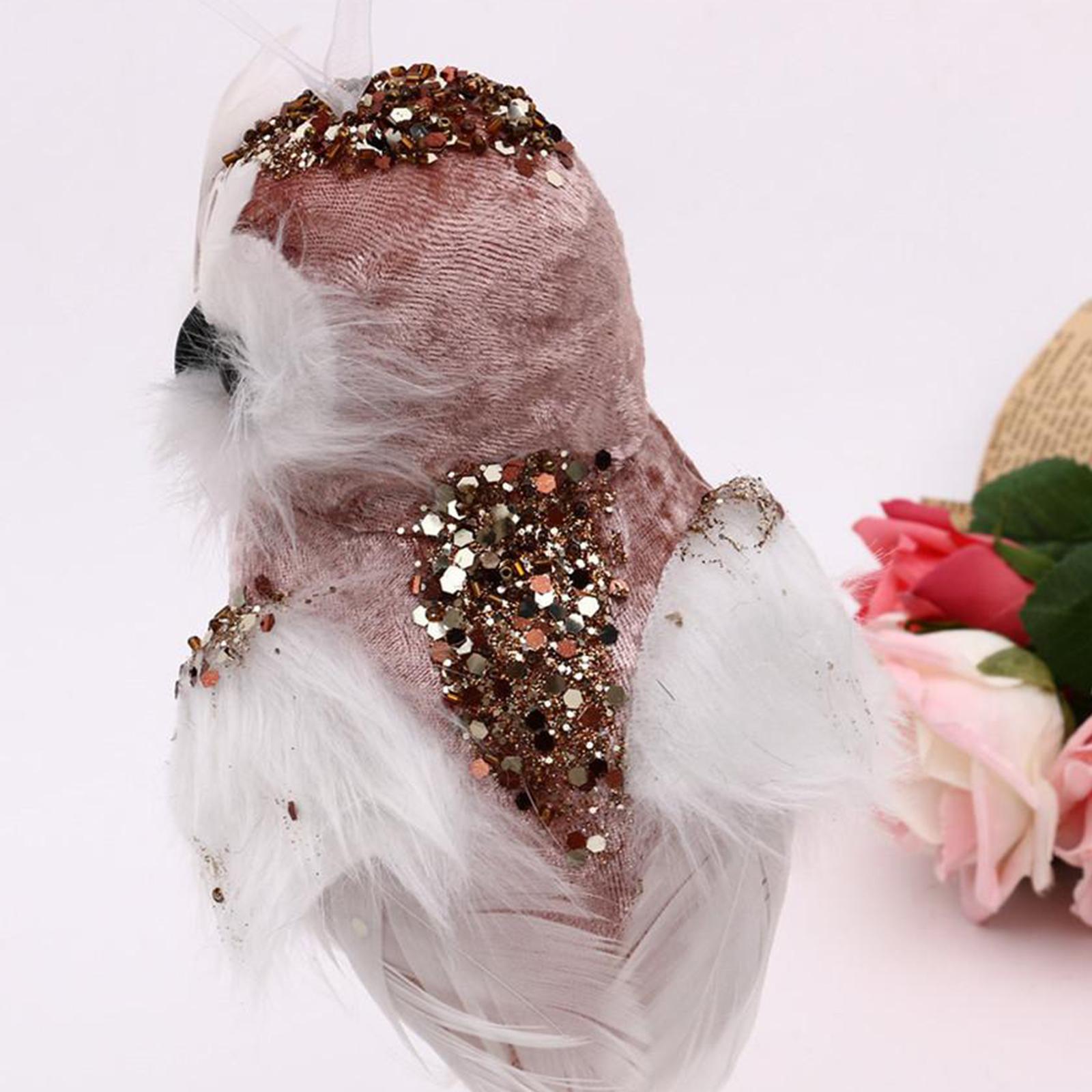 Kids Outdoor Fairy Garden - Feathered Owl Sculpture Model Home Outdoor