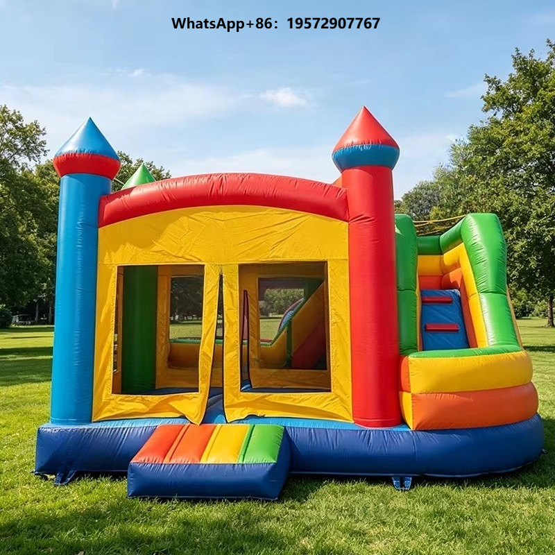 Kids Outdoor Jumping Castle - Outdoor Bouncing Houses Inflatable Jumping Bouncy