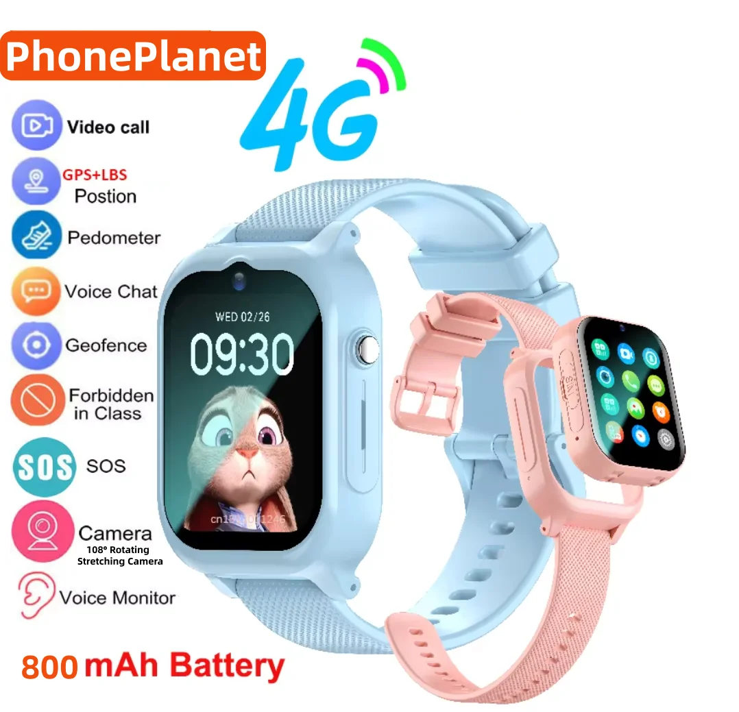 Kids Outdoor Videos - 4G Kids Smart Watch with GPS