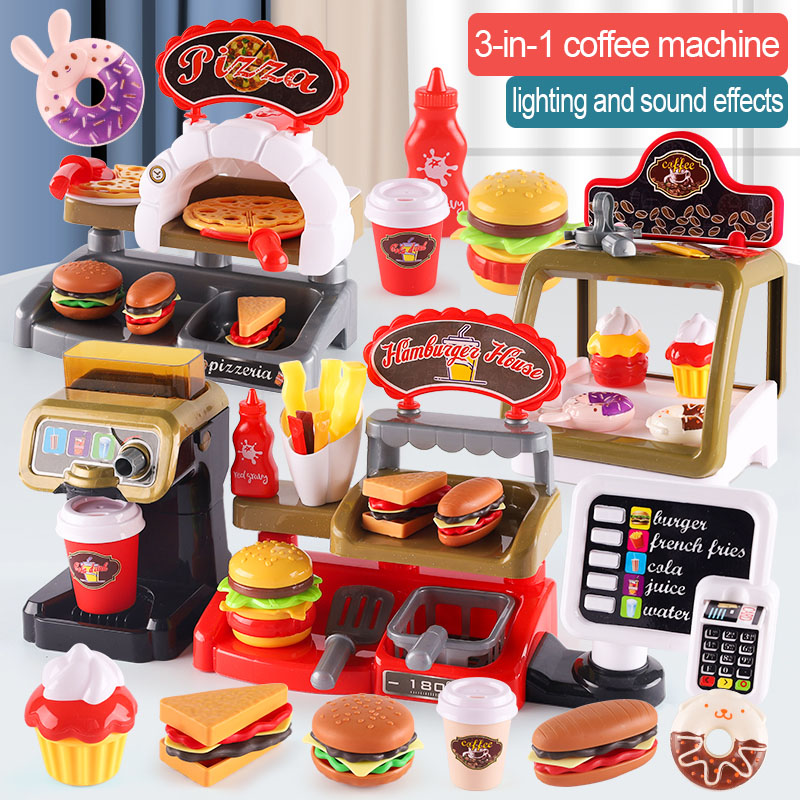 Kids Outdoor Kitchen - Kid Play House Game Kitchen Fast