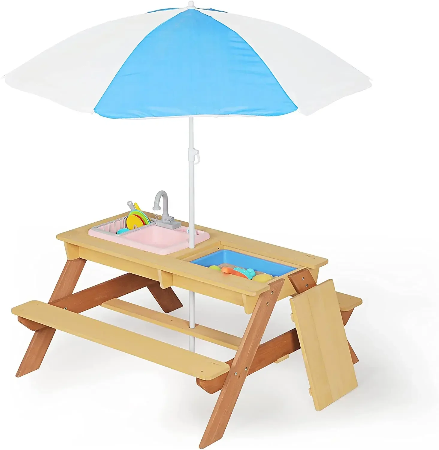 #Kids Picnic Table Outdoor Pat - đánh giá và giá Kids Outdoor Activity Table