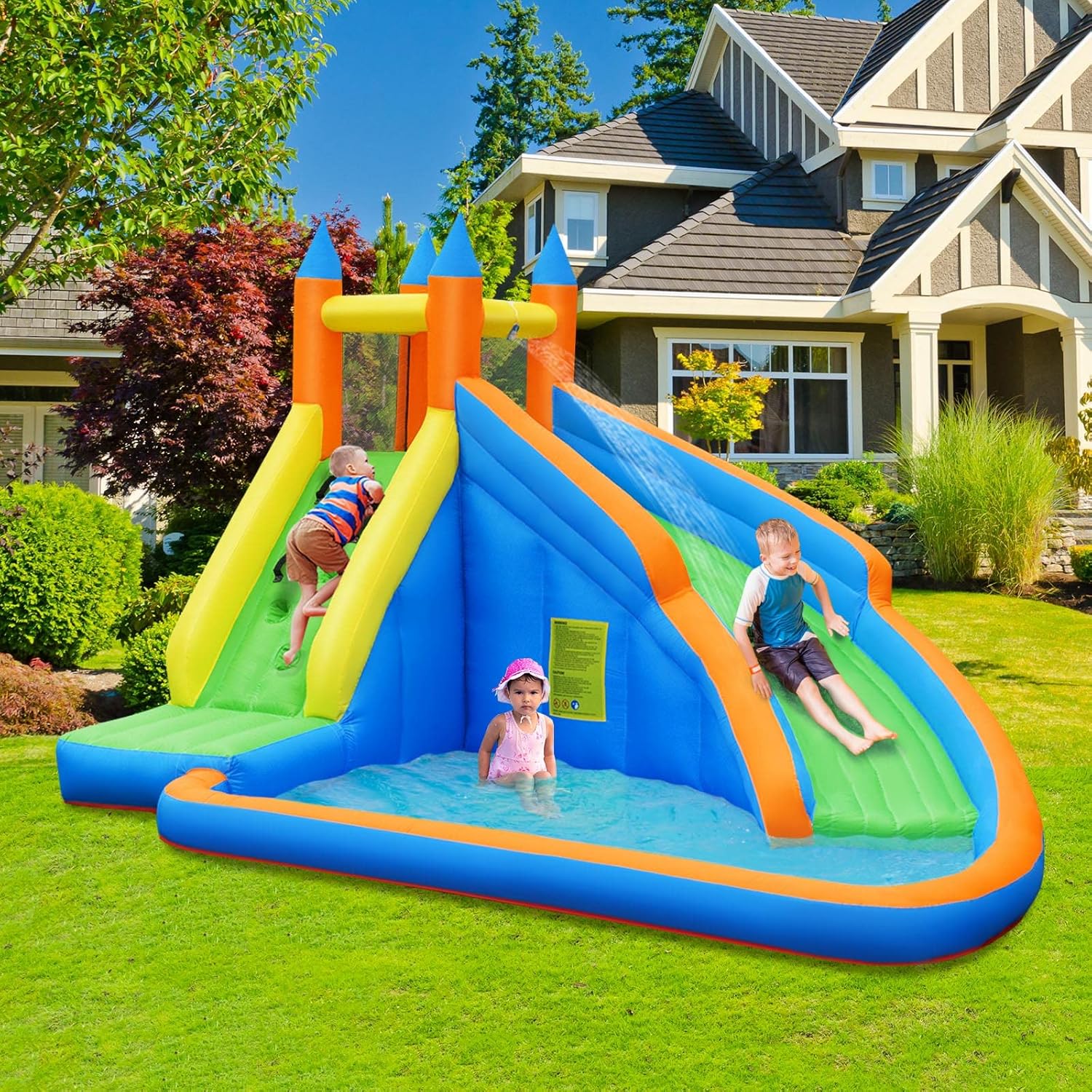Giant Inflatable Water Park Bo - đánh giá và giá Kids Outdoor Climbing