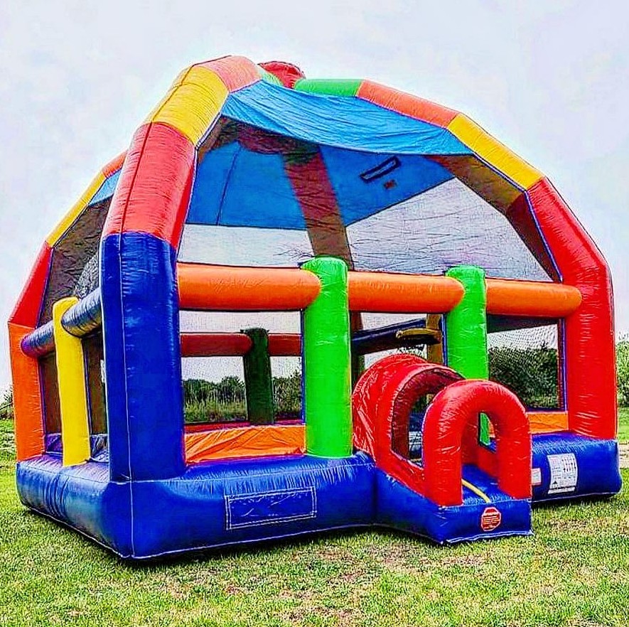Big Jumping Castle Inflatable  - đánh giá và giá Kids Outdoor Jumping Castle