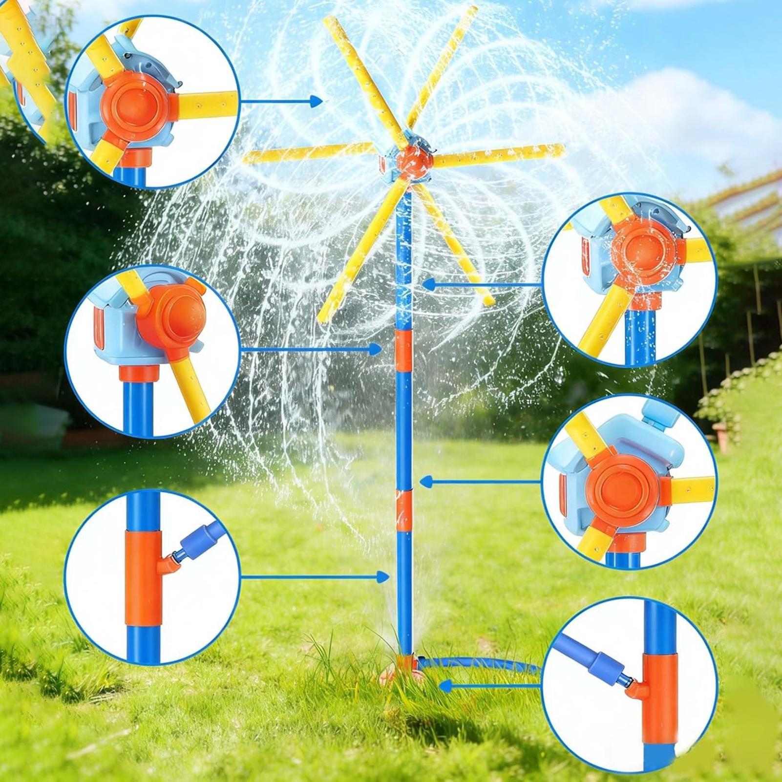 Kids Sprinkler Windmill Fun Sp - đánh giá và giá Kids Outdoor Garden Set