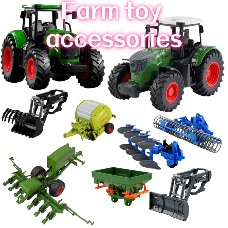 1:24 Inertial Farm Tractor wit - đánh giá và giá Kids Outdoor Exercise Equipment