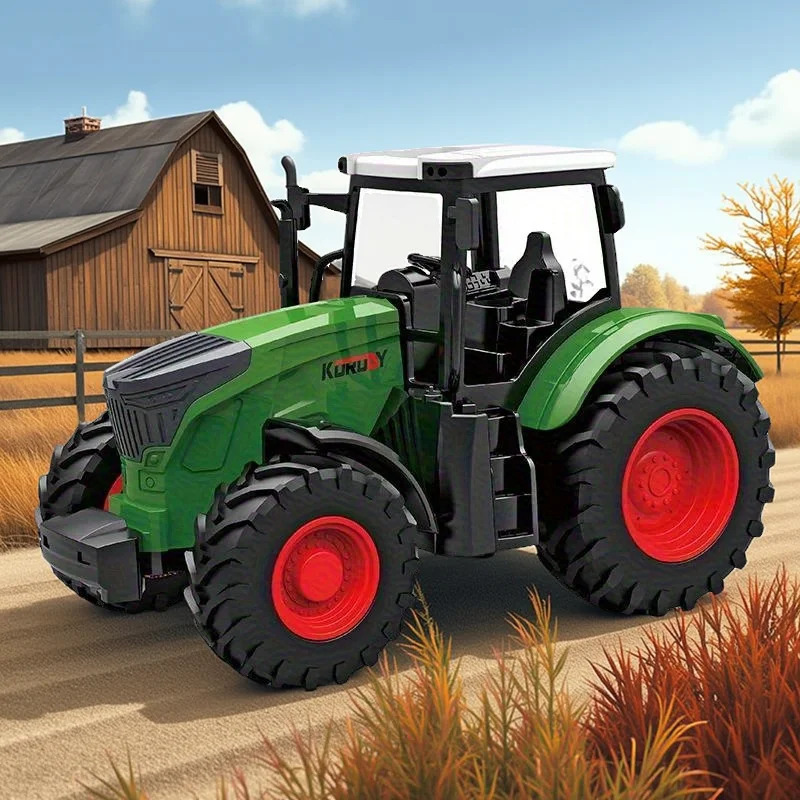 1:24 Inertial Farm Tractor wit - đánh giá và giá Kids Outdoor Exercise Equipment