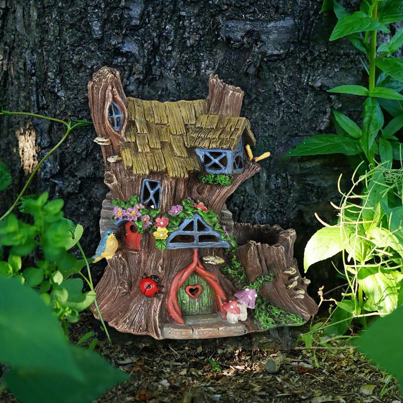 Tree Faces Decor Outdoor Mini  - đánh giá và giá Kids Outdoor Fairy Garden