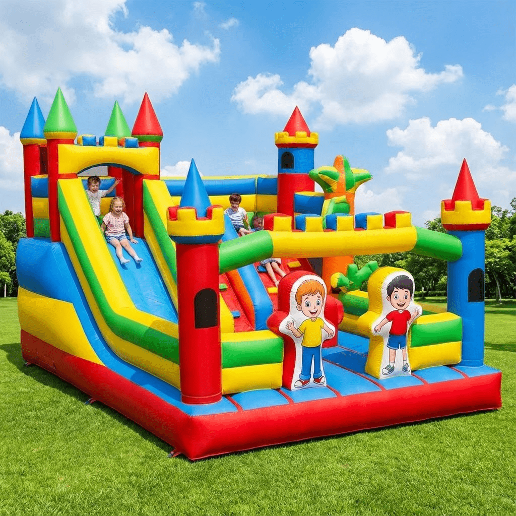 Customized Heavy Duty Commerci - đánh giá và giá Kids Outdoor Jumping Castle