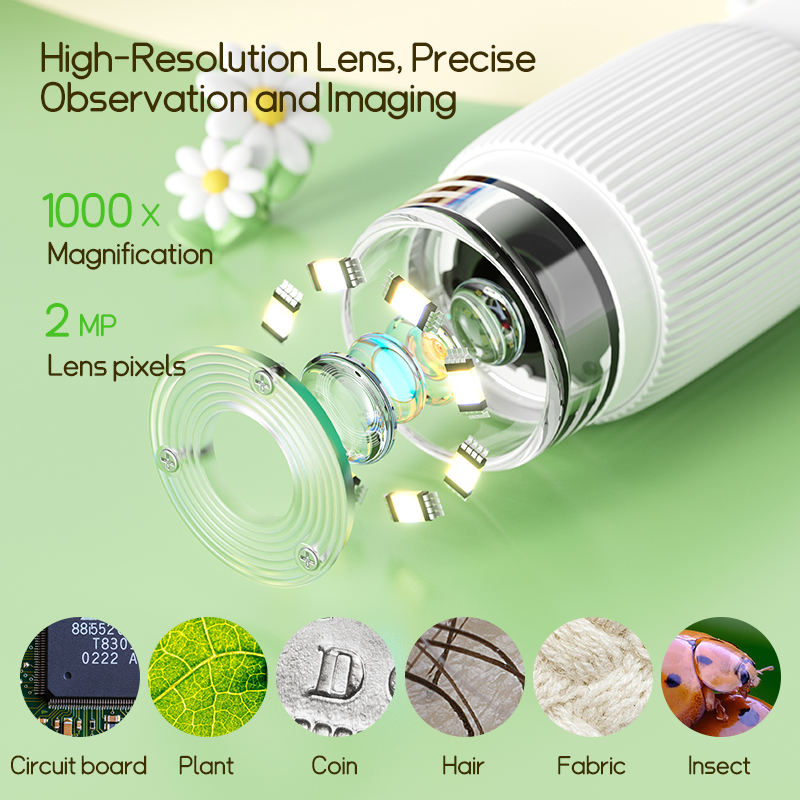 2.0 Inch Mini Pocket Microscop - đánh giá và giá Kids Outdoor Videos