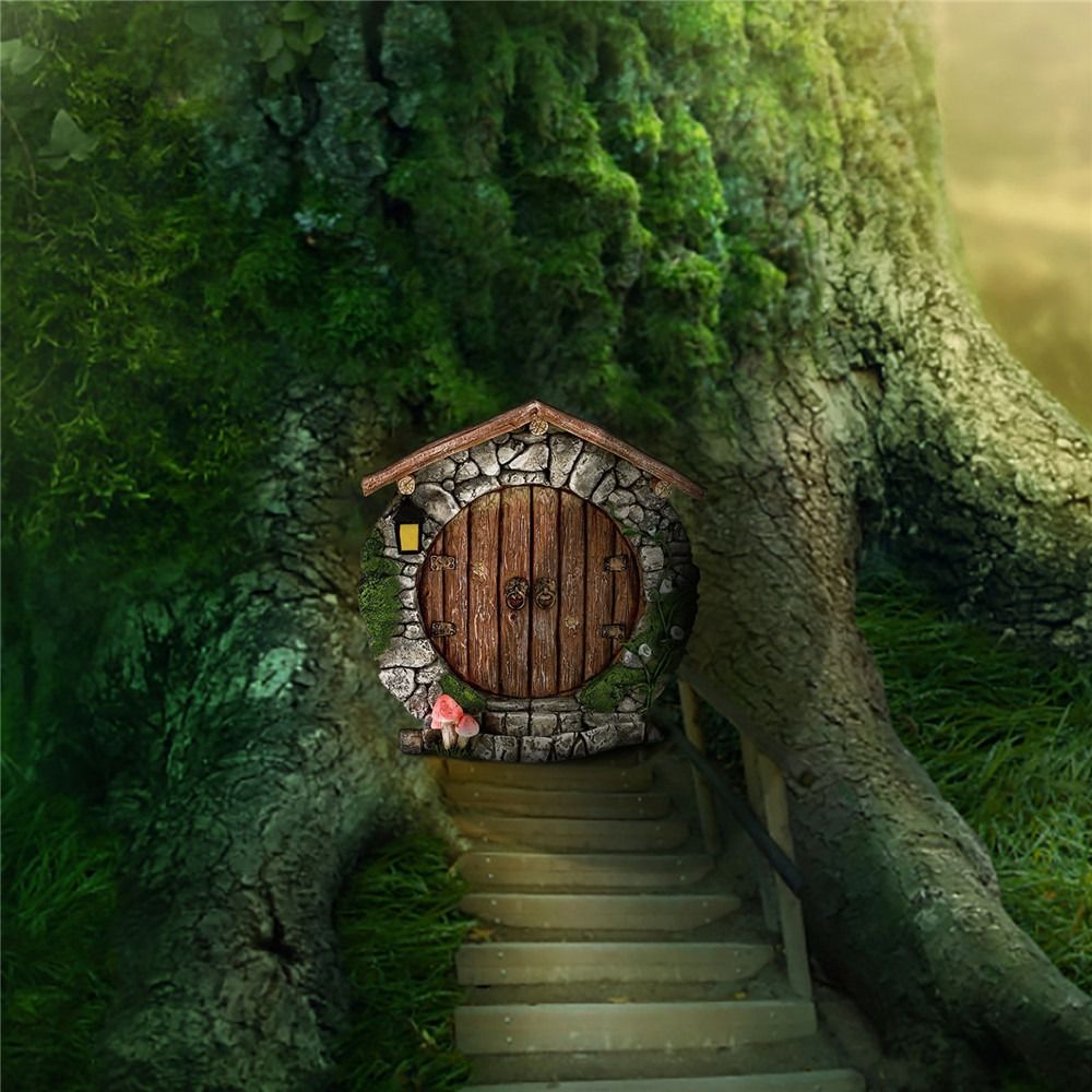 Engraved Design Wooden Miniatu - đánh giá và giá Kids Outdoor Fairy Garden
