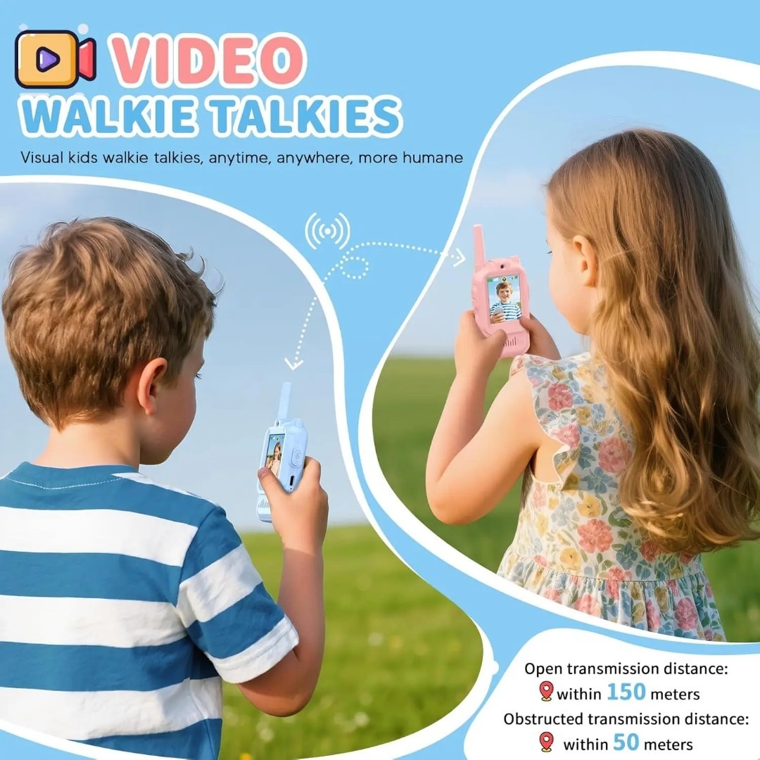2Pcs Walkie Talkies for Kids 3 - đánh giá và giá Kids Outdoor Videos