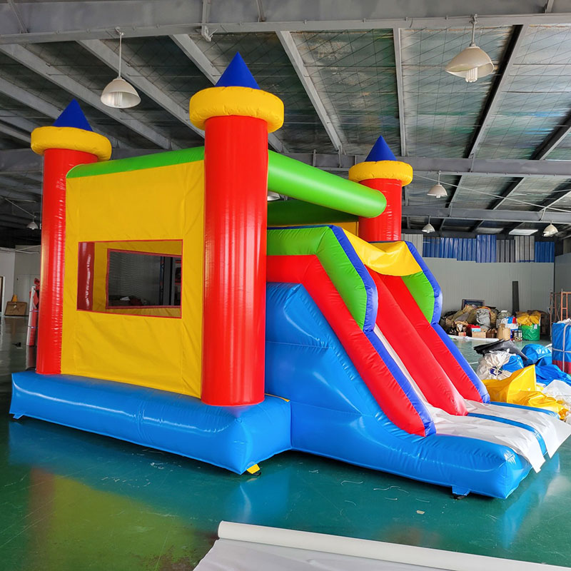 Bounce House with Slide Jumpin - đánh giá và giá Kids Outdoor Jumping Castle