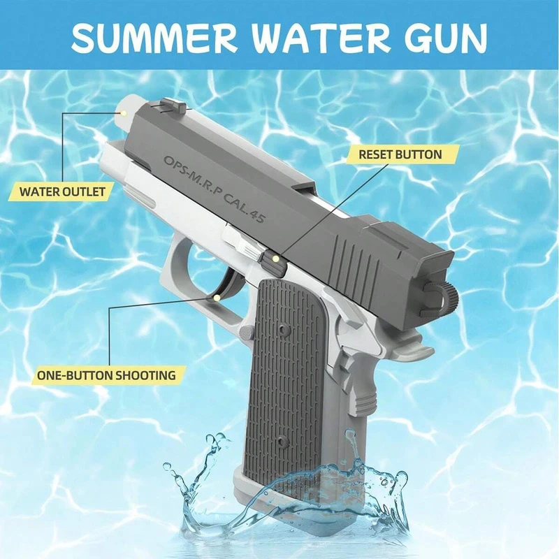 M1911 Water Guns Pistol Toy Sq - đánh giá và giá Kids Outdoor Exercise Equipment