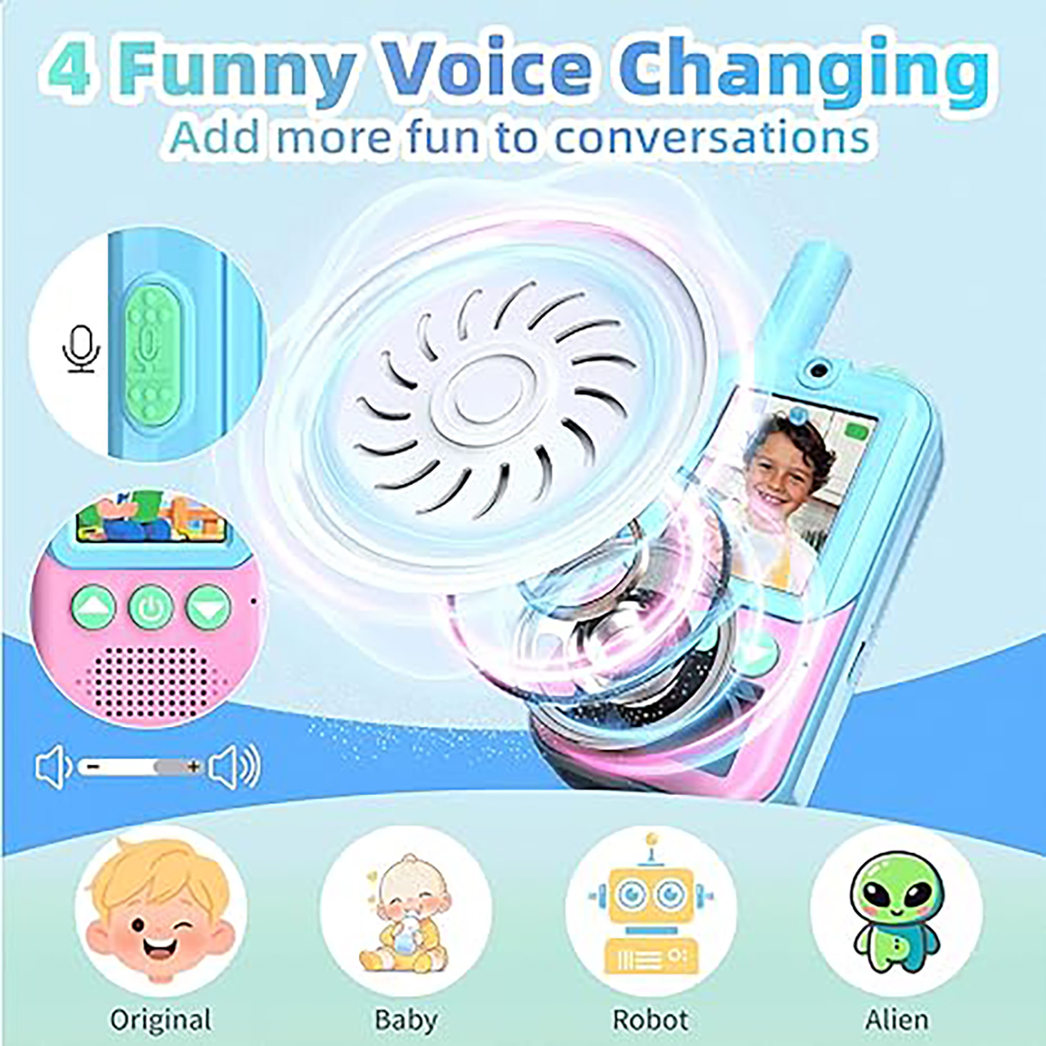 Rechargeable Kids Video Walkie - đánh giá và giá Kids Outdoor Videos