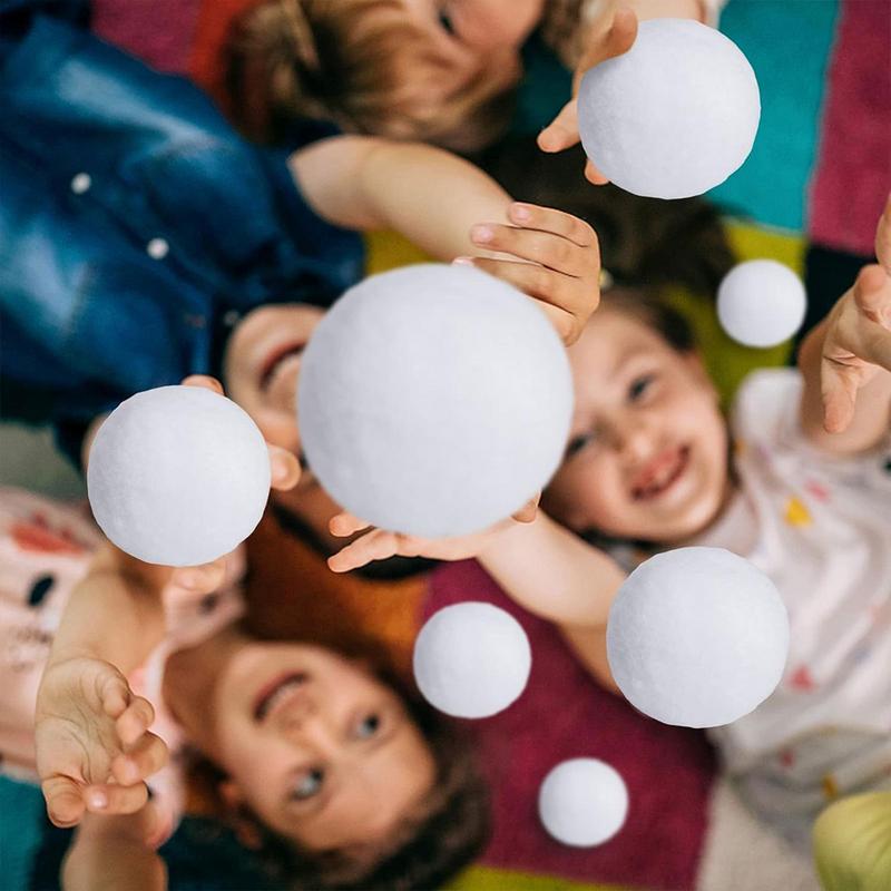 20 Pcs Soft Snow Fake Balls In - đánh giá và giá Kids Indoor Outdoor Games