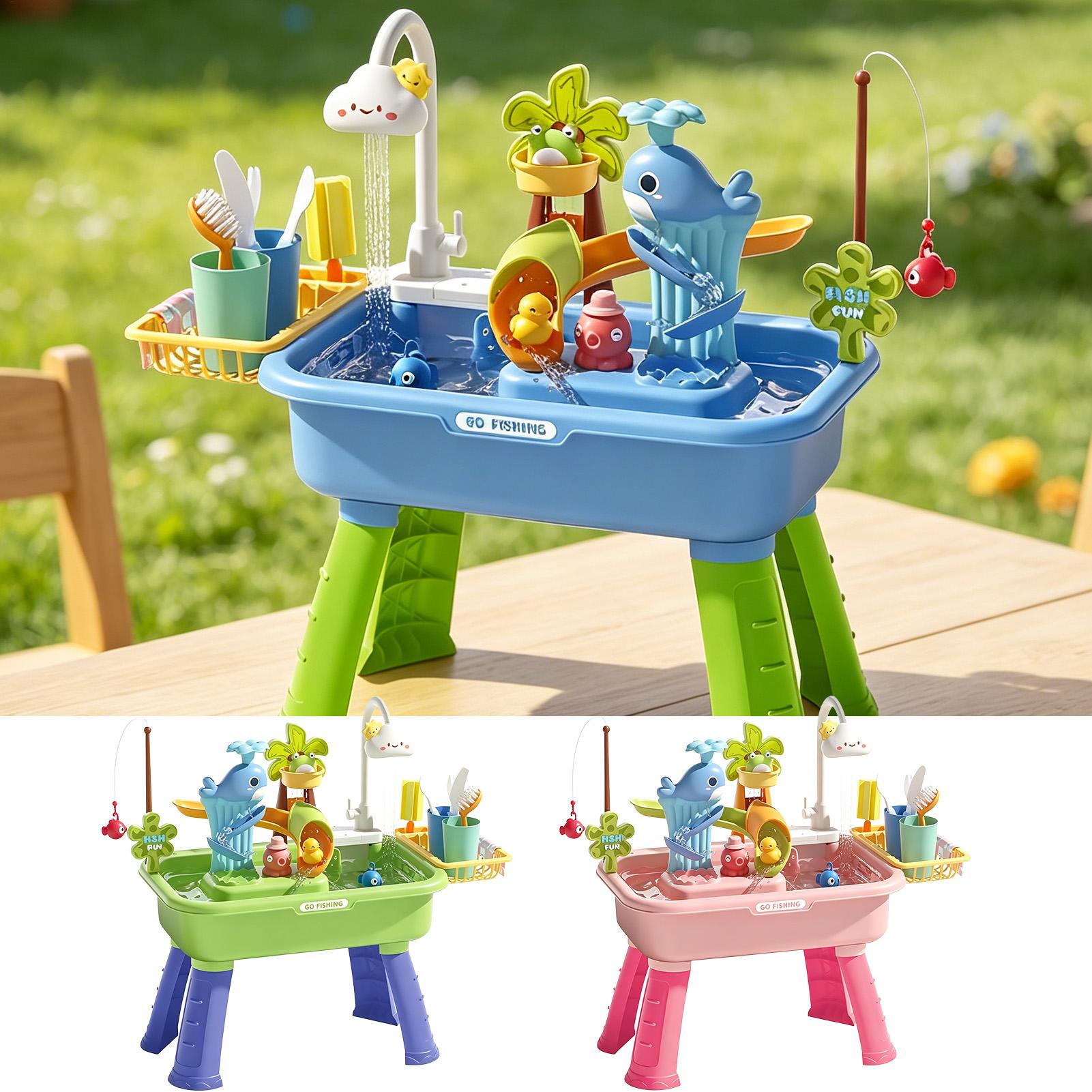Kids Water Table with Pump, Se - đánh giá và giá Kids Outdoor Activity Table