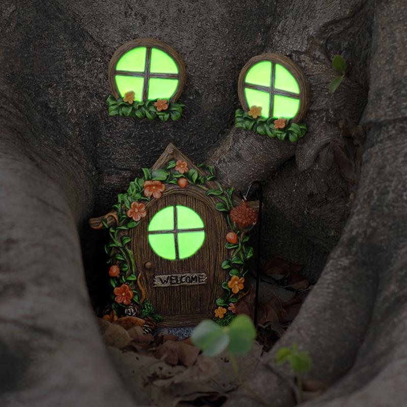 Fairy Door Windows for Trees   - đánh giá và giá Kids Outdoor Fairy Garden