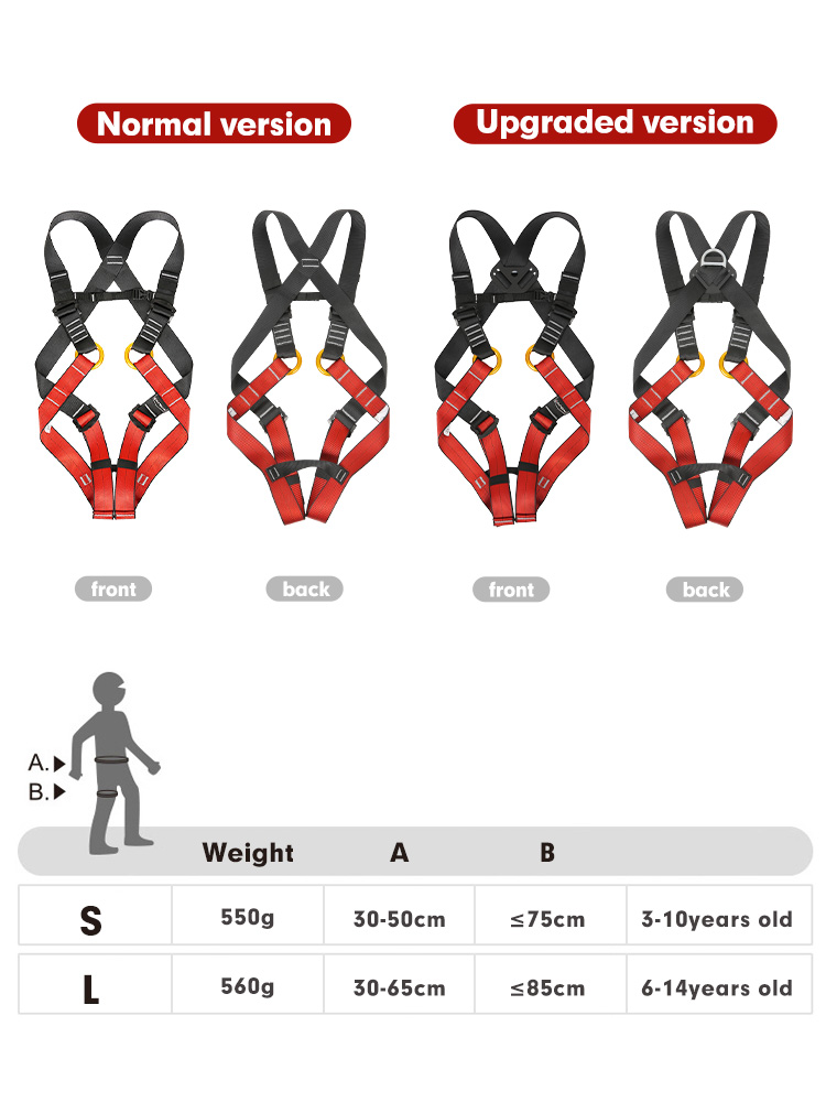Kid's Safety Belt Child Full B - đánh giá và giá Kids Outdoor Climbing