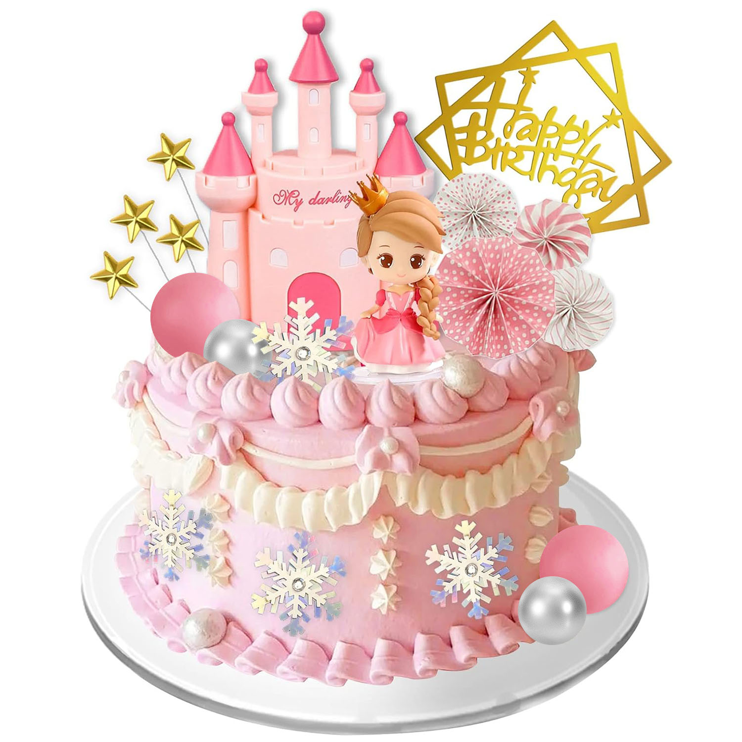 Princess Cake Topper Castle Ca - đánh giá và giá Kids Outdoor Merry Go Round