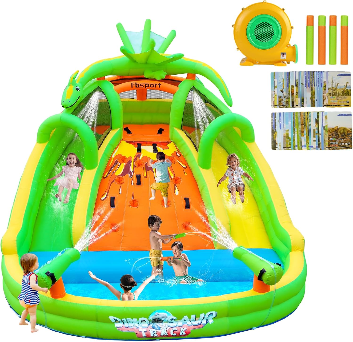 Kids Inflatable Bounce House w - đánh giá và giá Kids Outdoor Climbing