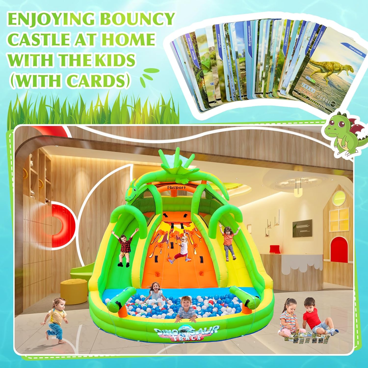 Kids Inflatable Bounce House w - đánh giá và giá Kids Outdoor Climbing