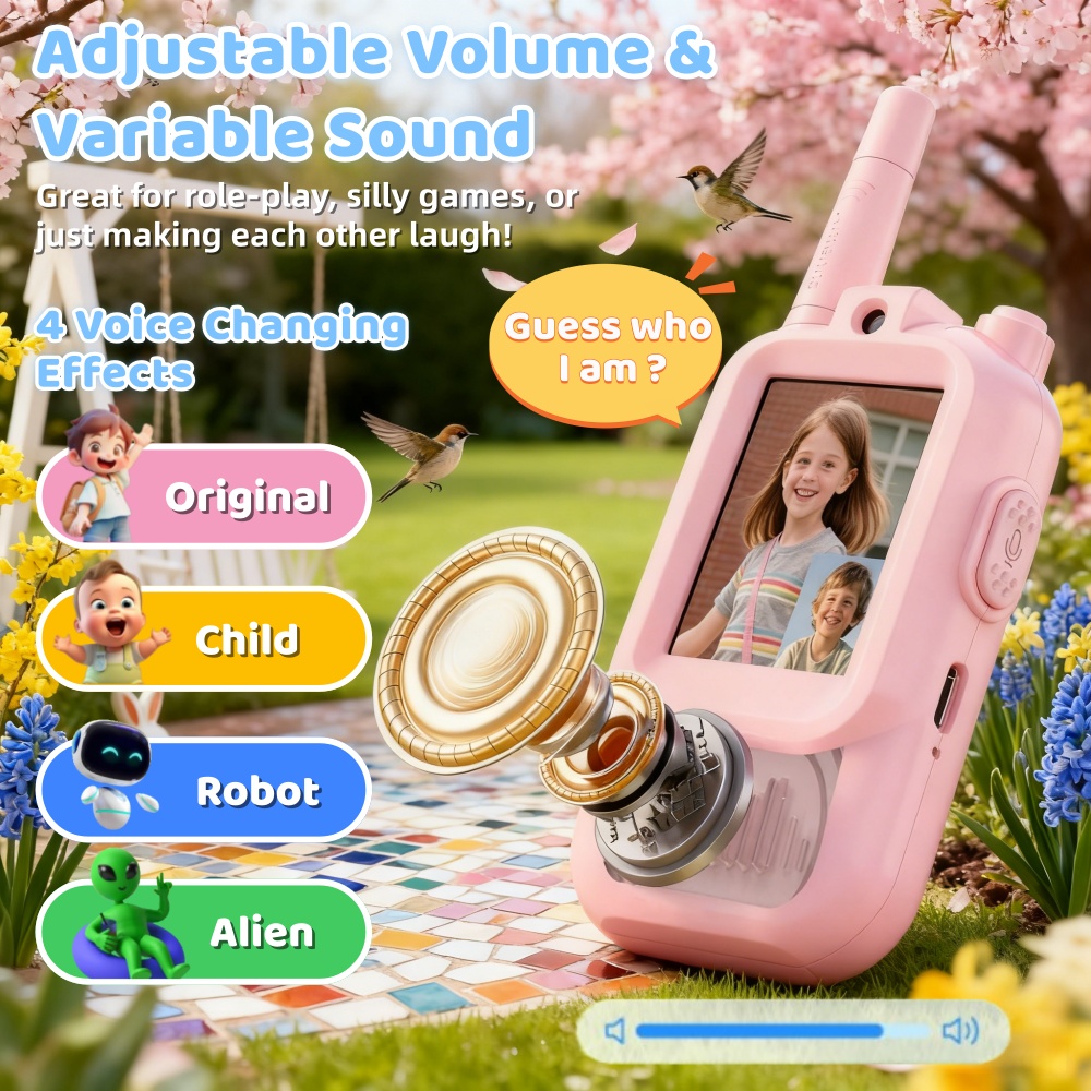 2PCS Video Walkie Talkie For K - đánh giá và giá Kids Outdoor Videos