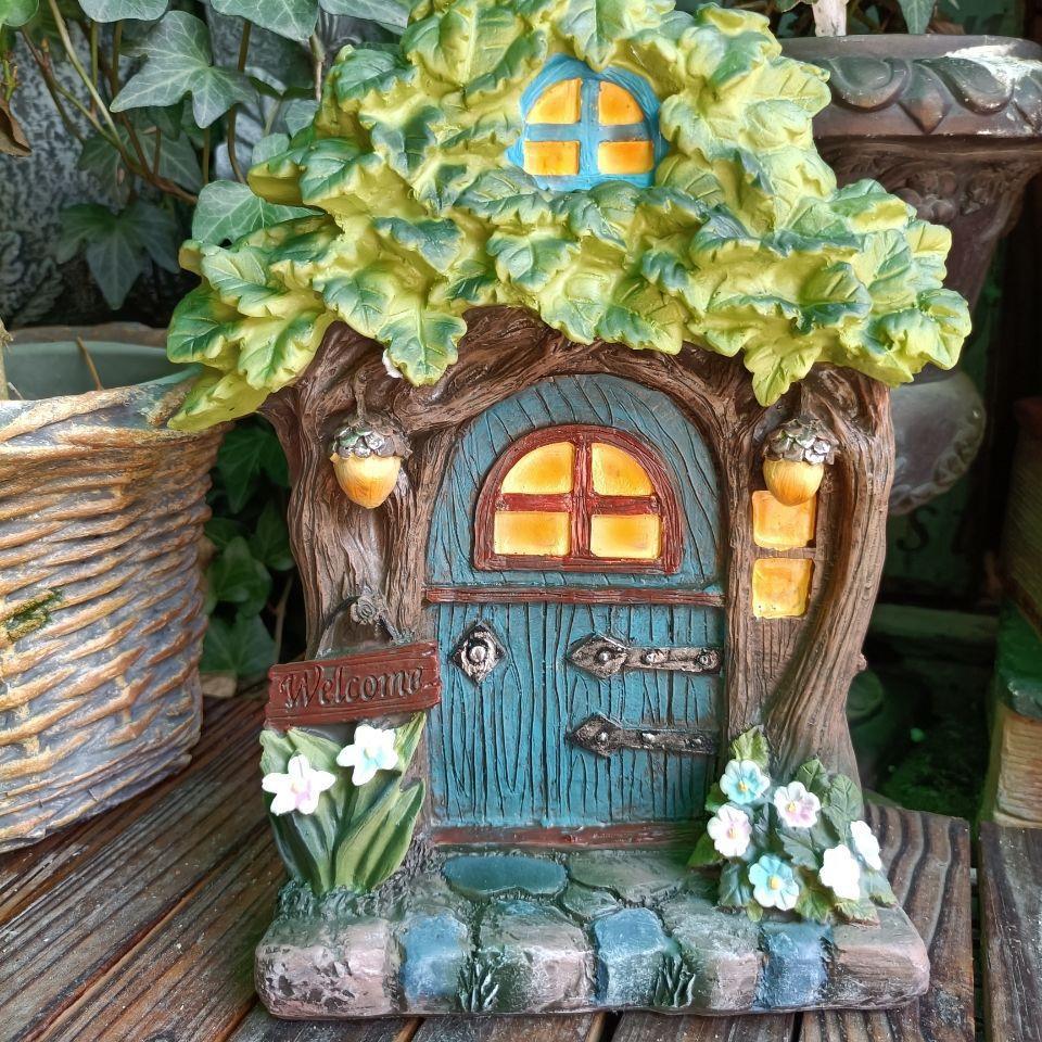 Wooden Miniature Fairy Gnome E - đánh giá và giá Kids Outdoor Fairy Garden