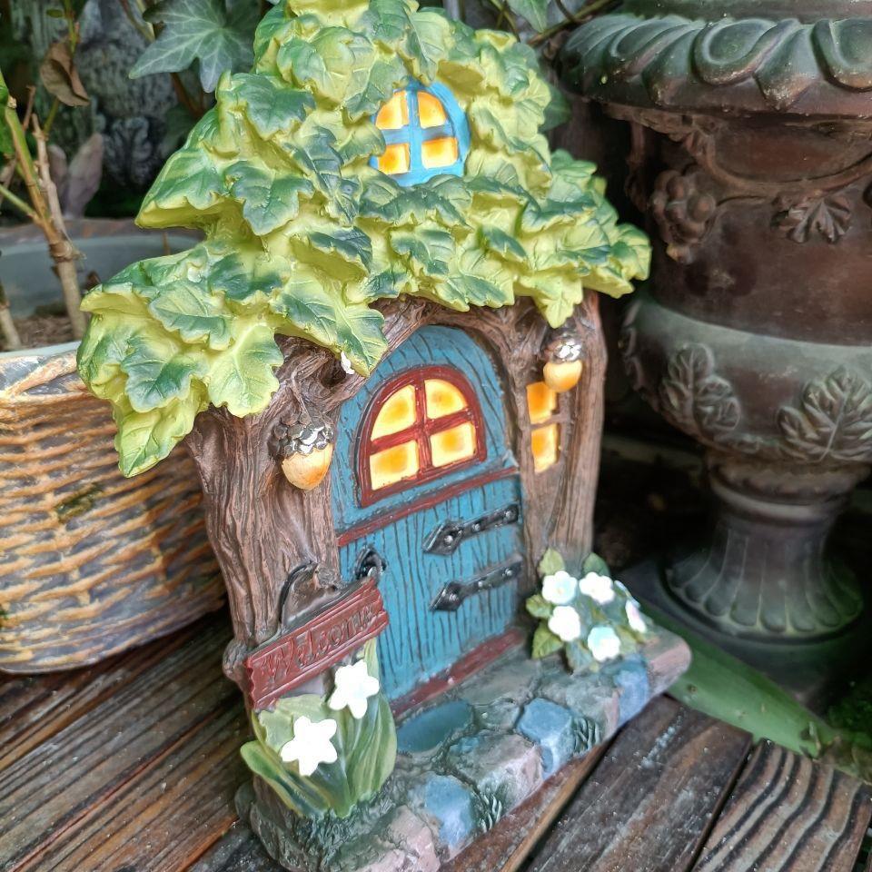 Wooden Miniature Fairy Gnome E - đánh giá và giá Kids Outdoor Fairy Garden