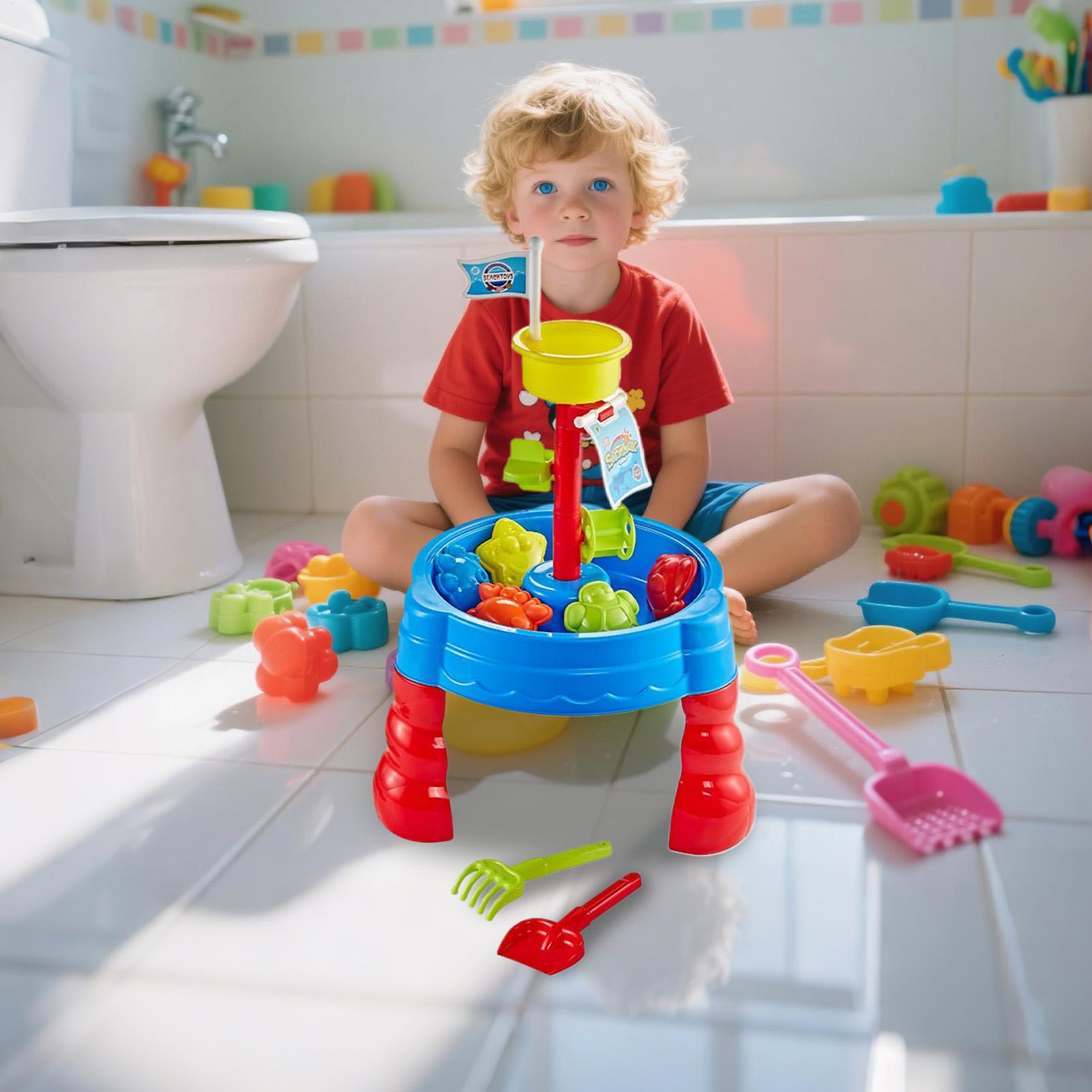 Sand and Water Table Water Pla - đánh giá và giá Kids Outdoor Activity Table
