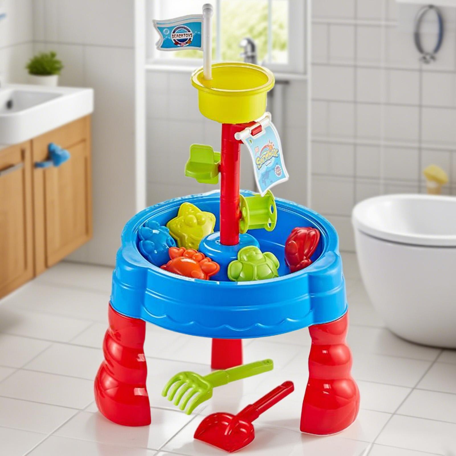 Sand and Water Table Water Pla - đánh giá và giá Kids Outdoor Activity Table