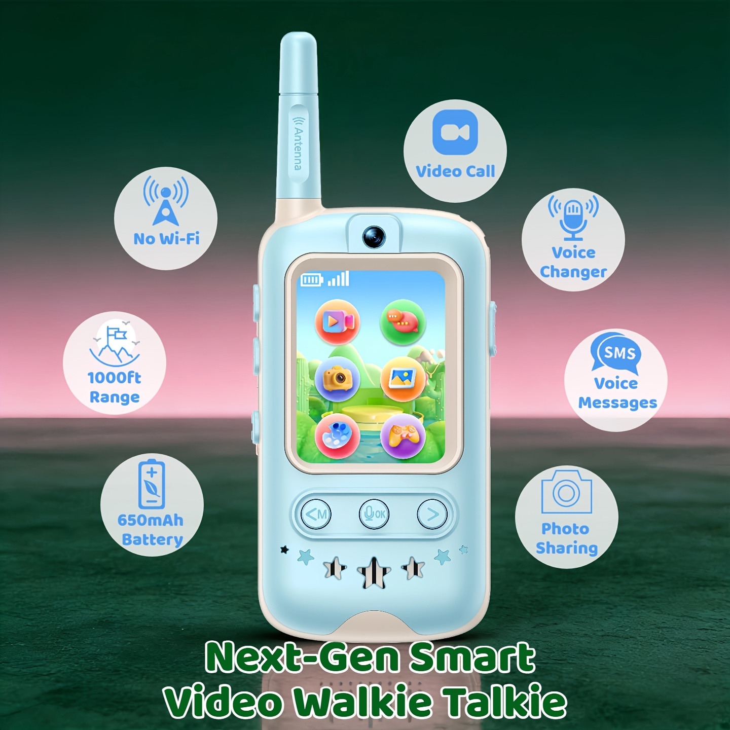 Video Walkie Talkie Gift Set 2 - đánh giá và giá Kids Outdoor Videos