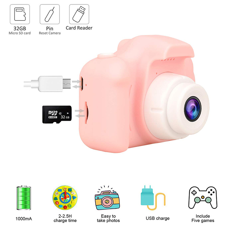 Kids Camera Toys Mini HD Digit - đánh giá và giá Kids Outdoor Videos