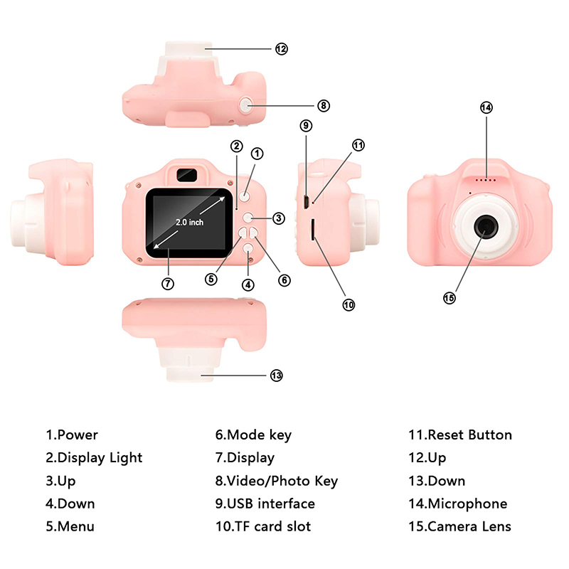 Kids Camera Toys Mini HD Digit - đánh giá và giá Kids Outdoor Videos