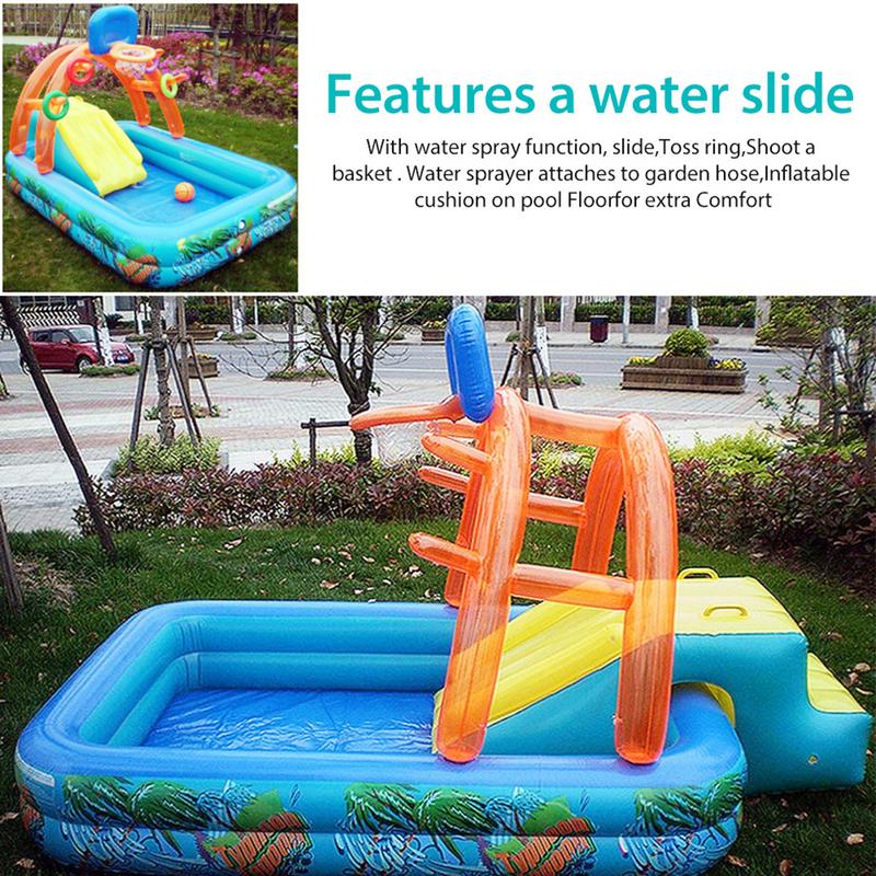 Mới Trượt Nước Trẻ Em Vui Bãi  - đánh giá và giá Kids Outdoor Slide Set