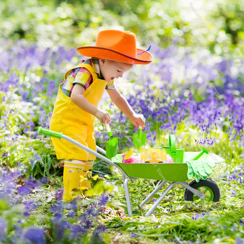 Kids Outdoor Wheelbarrow, Gree - đánh giá và giá Kids Outdoor Garden Set