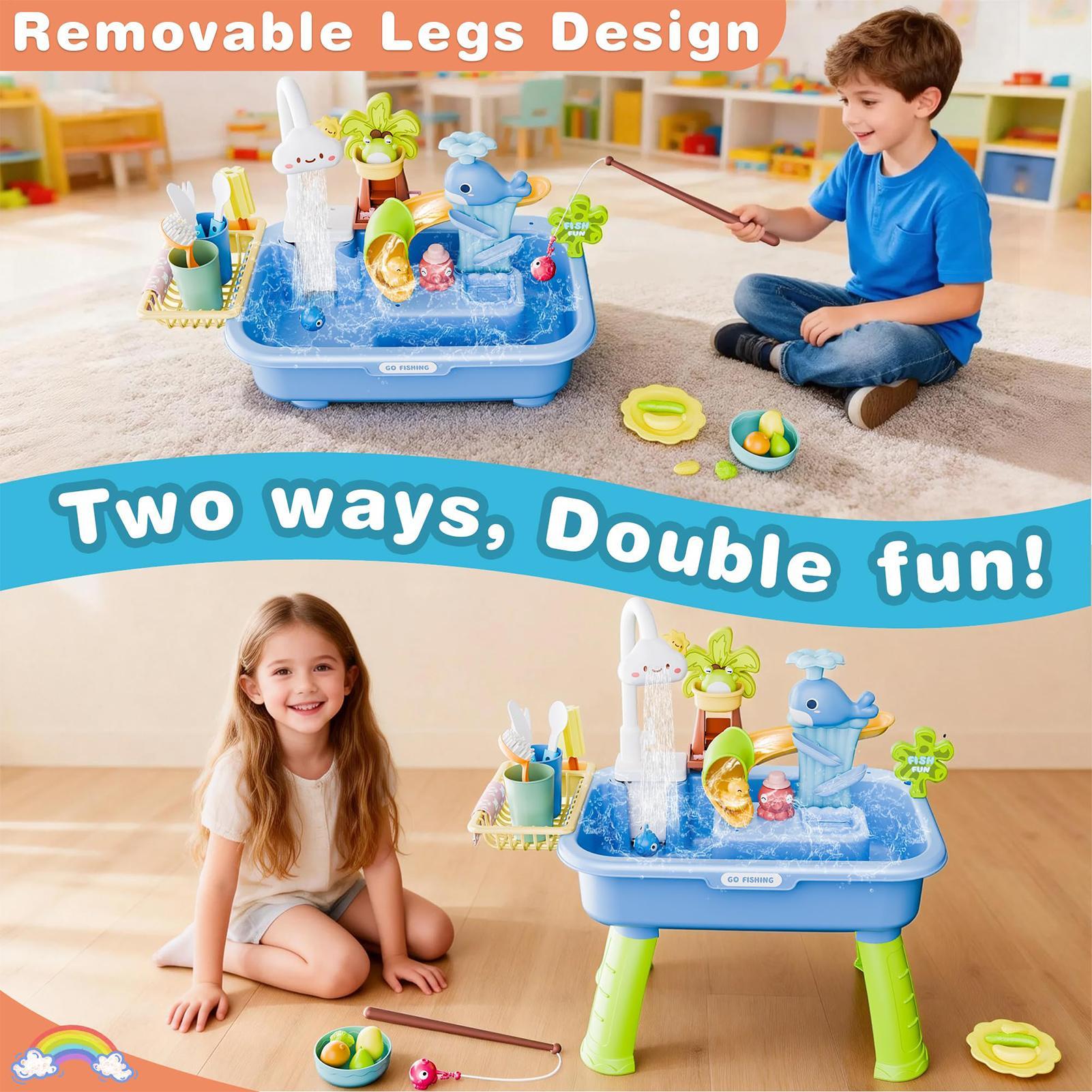 Water Table Sandbox for Kids O - đánh giá và giá Kids Outdoor Activity Table