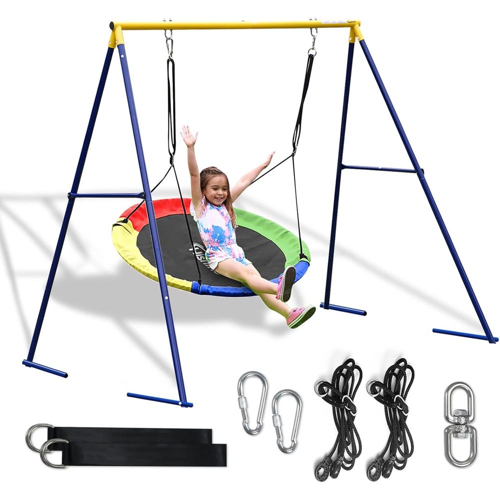 Heavy-Duty 440lbs Outdoor Swin - đánh giá và giá Kids Outdoor Youtube